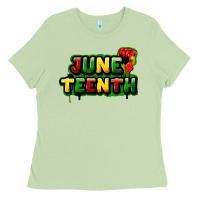 Matcha Juneteenth Ladies Tee - FaDigitalArtStudio