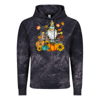 Cloud Black Happy Fall Vintage Hoodie - CowhideDigitalArt