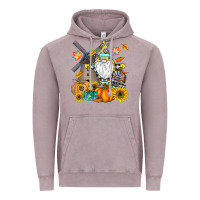 Vintage Zinc Happy Fall Vintage Hoodie - CowhideDigitalArt