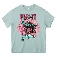 Arona fight believe hope survive cancer awareness Heavy Core Tee - CowGirlArtShop
