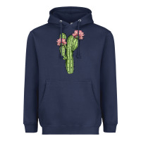 Navy cactus 4 Heavyweight Hoodie - JahusDesignShop