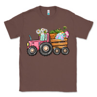 Chestnut Easter bunny tractor Classic Tee - CowGirlArtShop