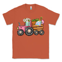 Copper Easter bunny tractor Classic Tee - CowGirlArtShop