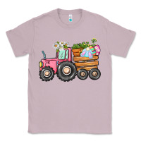 Lilac Easter bunny tractor Classic Tee - CowGirlArtShop