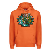 Carrot aztec moon Premium Hoodie - SublimationCraftShop