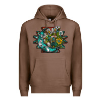 Chestnut aztec moon Premium Hoodie - SublimationCraftShop