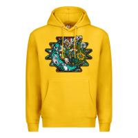 Lemon aztec moon Premium Hoodie - SublimationCraftShop