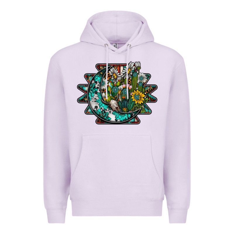 Aztec Moon Premium Hoodie by SublimationCraftShop | Teevron