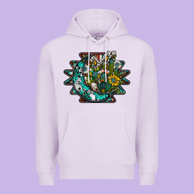 Aztec Moon Premium Hoodie Designed By Sublimationcraftshop