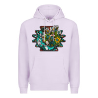 Lilac aztec moon Premium Hoodie - SublimationCraftShop