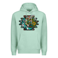 Seafoam aztec moon Premium Hoodie - SublimationCraftShop