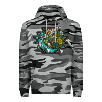 Slate Camo aztec moon Premium Hoodie - SublimationCraftShop
