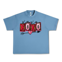 Pebble Blue Xoxo Love Urban Heavy Tee - FaDigitalArtStudio