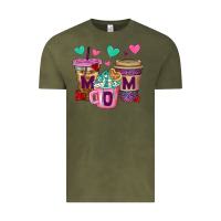 Vintage Olive Western Mom Coffee Cups Vintage Tee - BundleAndBundleShop