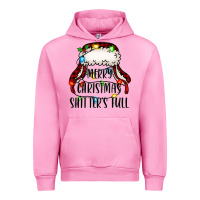 Fuchsia Pink merry christmas shitter's full,  christmas vacation Urban Hoodie - Jasminsmagicworld