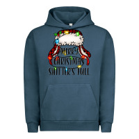 Pigment Midnight Navy merry christmas shitter's full,  christmas vacation Urban Hoodie - Jasminsmagicworld