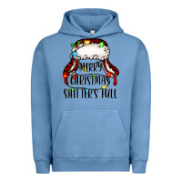Pigment Pebble Blue merry christmas shitter's full,  christmas vacation Urban Hoodie - Jasminsmagicworld