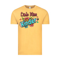 Vintage Mustard little miss kindergarten Vintage Tee - RanaPortraitStore