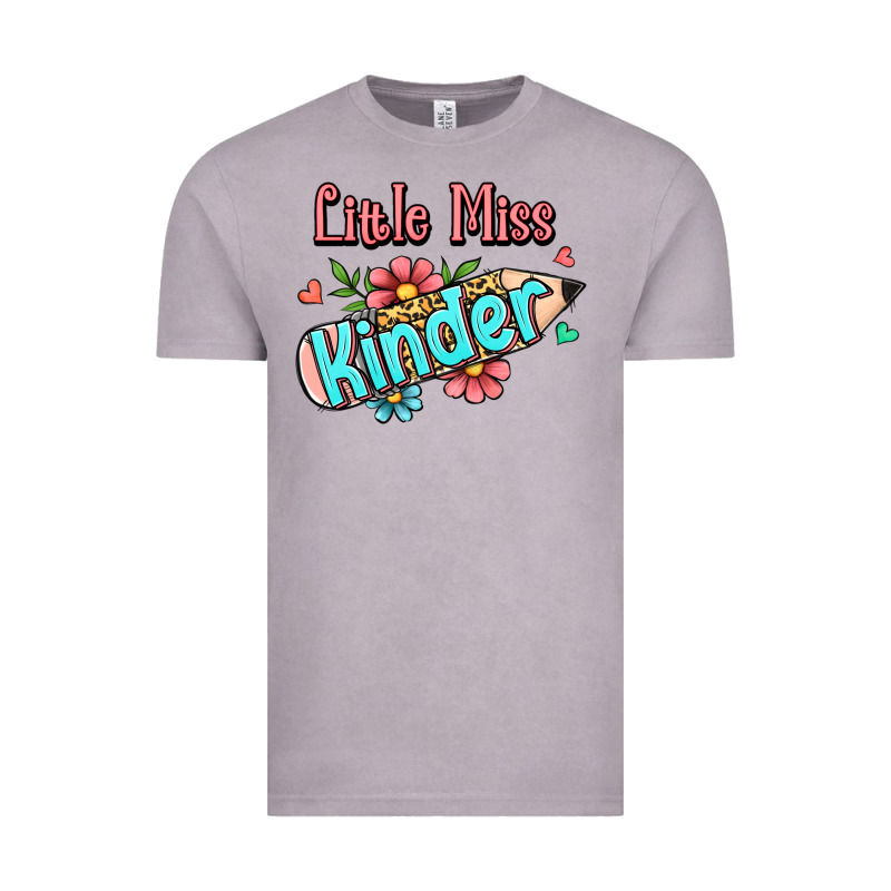 Little Miss Kindergarten Vintage Tee by RanaPortraitStore | Teevron