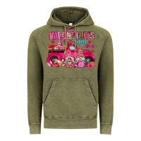 Vintage Olive Happy Valentines Day Vintage Hoodie - CowhideDigitalArt