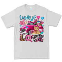 Dove Grey loads of love valentine's day olivia Premium Tee - OliviaCreatesArt