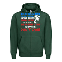 Criminal Dirtbag Anti Trump Zipper Hoodie | Teevron