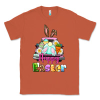 Copper Bunny Happy Easter truck Classic Tee - CowGirlArtShop