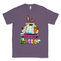 Lavender Bunny Happy Easter truck Classic Tee - CowGirlArtShop