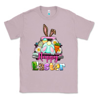Lilac Bunny Happy Easter truck Classic Tee - CowGirlArtShop