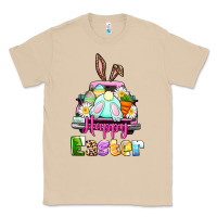 Mushroom Bunny Happy Easter truck Classic Tee - CowGirlArtShop