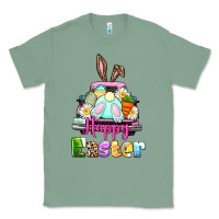 Sage Bunny Happy Easter truck Classic Tee - CowGirlArtShop
