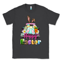Smoke Bunny Happy Easter truck Classic Tee - CowGirlArtShop