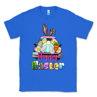 True Royal Bunny Happy Easter truck Classic Tee - CowGirlArtShop