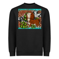 Black hereford cactus tumbler Heavyweight Sweatshirt - JahusDesignShop