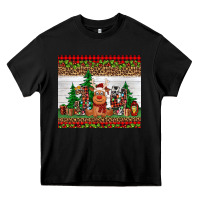 Black joy reindeer Heavy Core Tee - Jasminsmagicworld