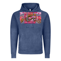 Vintage Denim Howdy Valentine Vintage Hoodie - CowhideDigitalArt