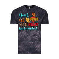 Cloud Black Don't Let Your Heart Be Troupled Vintage Tee - BundleAndBundleShop