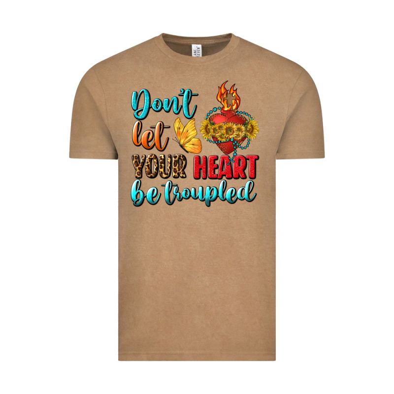 Don't Let Your Heart Be Troupled Vintage Tee by BundleAndBundleShop | Teevron