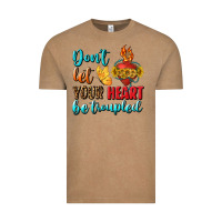 Vintage Coffee Don't Let Your Heart Be Troupled Vintage Tee - BundleAndBundleShop