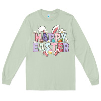 Matcha happy easter Long Sleeve Tee - LillyAllenDesigns