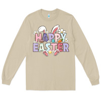 Mushroom happy easter Long Sleeve Tee - LillyAllenDesigns
