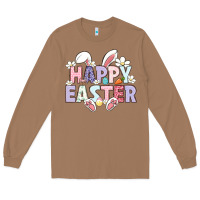 Toasted Coconut happy easter Long Sleeve Tee - LillyAllenDesigns