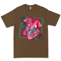 Cacao nurse scrub life olivia Premium Tee - OliviaCreatesArt
