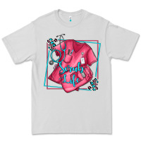 Dove Grey nurse scrub life olivia Premium Tee - OliviaCreatesArt