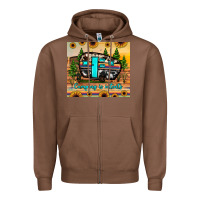 Chestnut camping is intents Zipper Hoodie - JahusDesignShop