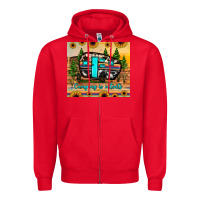 Red camping is intents Zipper Hoodie - JahusDesignShop