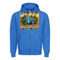 True Royal camping is intents Zipper Hoodie - JahusDesignShop