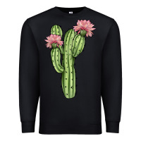 Black cactus 4 Premium Sweatshirt - JahusDesignShop