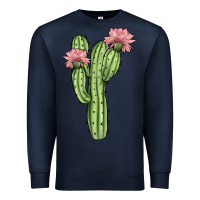 Navy cactus 4 Premium Sweatshirt - JahusDesignShop