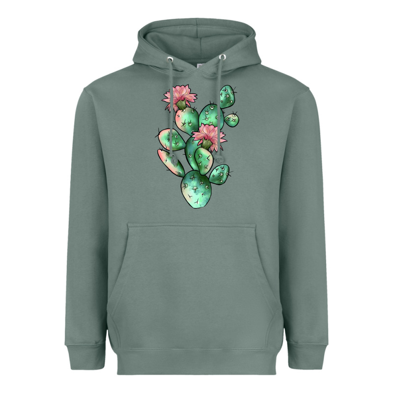 Cactus 5 Heavyweight Hoodie by JahusDesignShop | Teevron